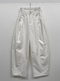 741 Cotton Balloon Wide Pants