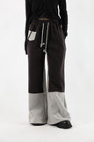 Picky color matching fleece pants