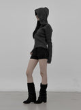Slam Knit Hooded Zip-Up