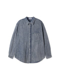 Denim Stone Washed Over Shirt