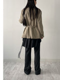 Chief Wrap Ribbed Bootcut Pants