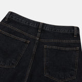 Double Knee Line Wide Denim