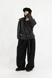 Over classic belted cardigan