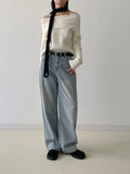 Picky Ribbed Off-Shoulder Knit