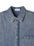 Denim Stone Washed Over Shirt
