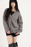Puppy Poseul Fur Cardigan
