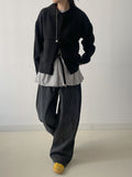 Work Pocket Knit Cardigan
