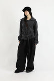 Over classic belted cardigan