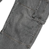 Hype Salt Washed Cargo Denim