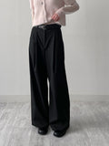 Hira Stripe Wide Slacks