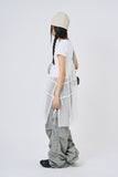 Rabia side slit slip one-piece