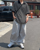 Needle pintuck balloon pants