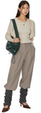 Noi ves belted trousers