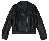 Flan leather jacket