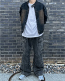 Stae cargo denim pants