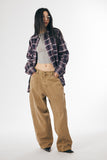 Moist slim see-through crop long sleeve