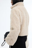 Crumbl shearling jacket