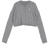 Oel Crop Cardigan