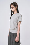 Comfortable charm round-neck T-shirt