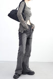 Noir Gradient Line Pants