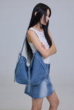 Elver Denim Shoulder Bag