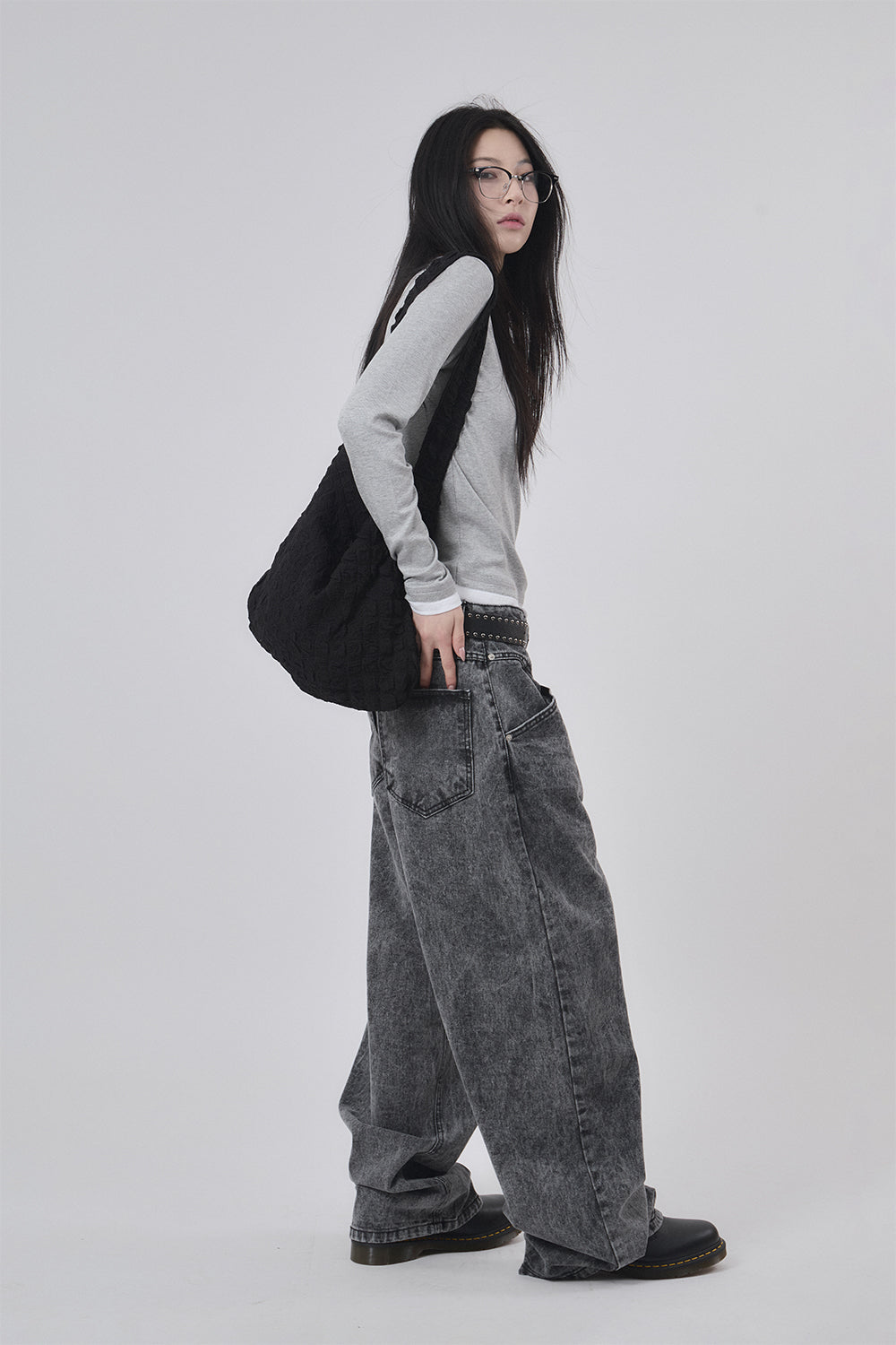 【Raucohouse】Front yoke stone washed denim pants Front yoke stone washed denim pants - Raucohouse | 60