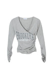 Lucrin Shirring T-Shirt