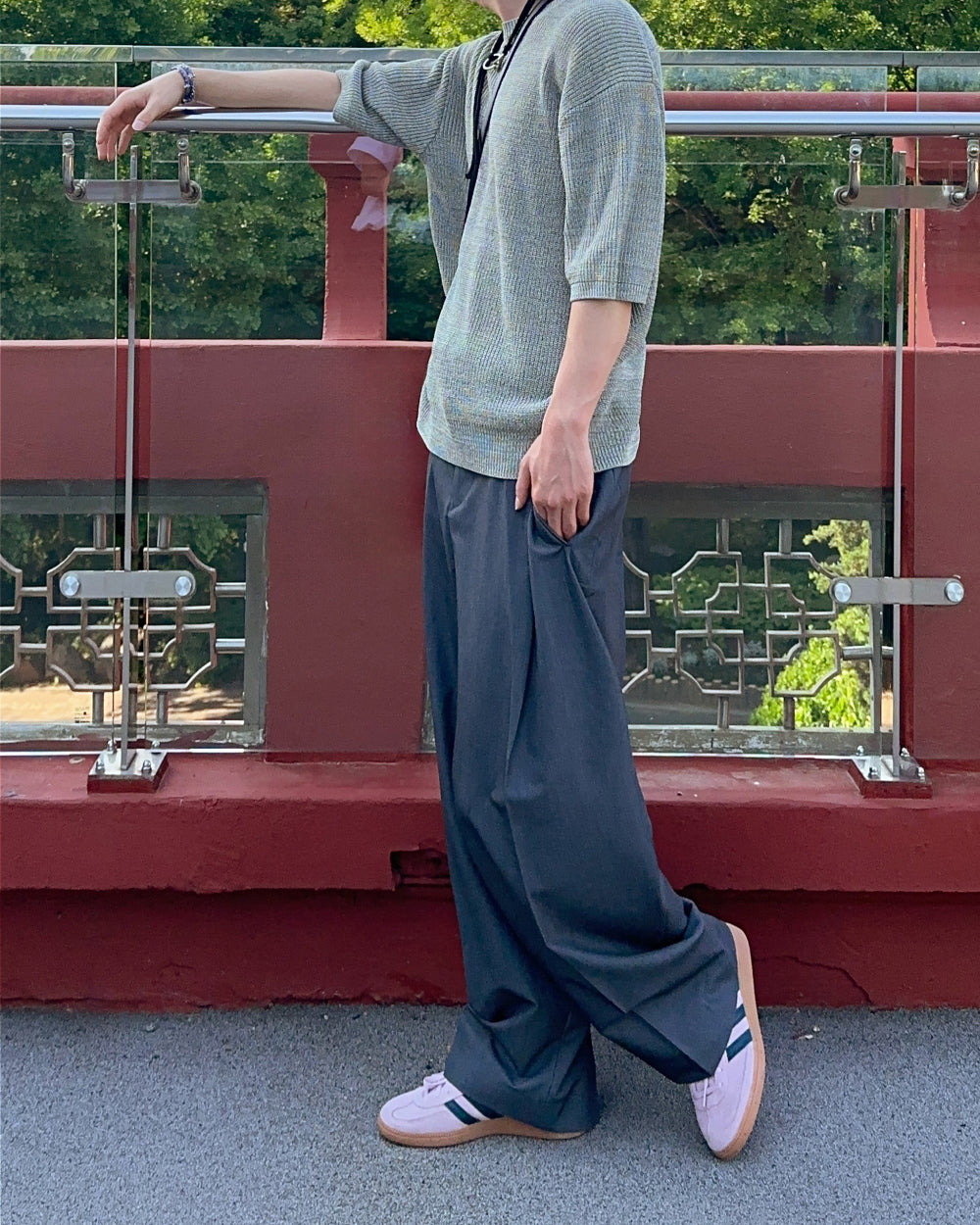 【SCENERITY】F/W Semi Wide Slacks SCENERITY (シナリティ) - セティワイドスラックス / Seti Wide