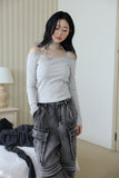 Bell strap shoulder tee