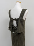 Marvel Stripe Ribbon Bustier