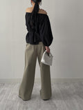 Eleven Cotton Wide Pants