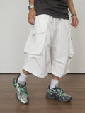 Melt Flow Crop Bermuda Pants