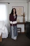 Zipper layered skirt