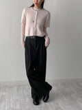 Hira Stripe Wide Slacks