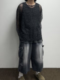Summer Gradation Mesh Knit