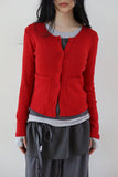 Rocky bay punching cardigan