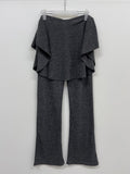 Chief Wrap Ribbed Bootcut Pants