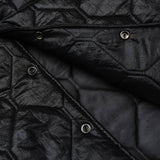 Shine Quilting Padded Shirt Jumper