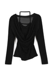 Miere Halter Layered Tee