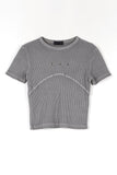 Rivet Pigment Crop Tee