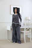 Double layered round tee
