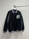 Glitter Leather Varsity JP