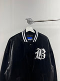 Glitter Leather Varsity JP