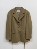 Bonnie Belted Single Loose Fit Jacket