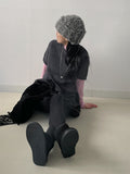 Ziya Wool Roll-up Half Knit
