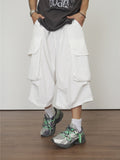 Melt Flow Crop Bermuda Pants