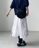 Drop Strap Bermuda Pants