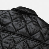 Shine Quilting Padded Shirt Jumper