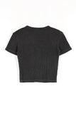 Rivet Pigment Crop Tee