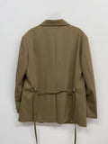 Bonnie Belted Single Loose Fit Jacket